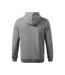 Sweat À Capuche Break Homme Gris Malfini-2