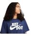 T-shirt Motif/style Swoosh Just Do It Homme Bleu Nuit Nike-4