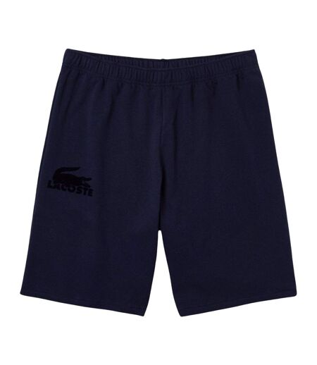 Mens Loungewear Fleece Shorts Blue Lacoste