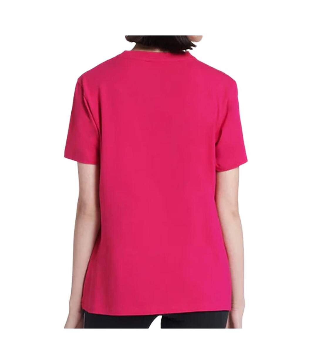 T-shirt Rose Femme Adidas Trefoil - 36-2