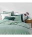 Drap Housse en Coton Linette 140x190cm Sauge-4