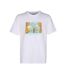 T-shirt Blanc Homme Converse Overgrown - L