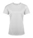 T-shirt de sport femme blanc Kariban Proact-1