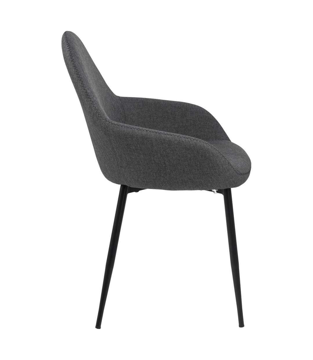 Lot de 2 Chaises de salle à manger Candice avec accoudoirs-3