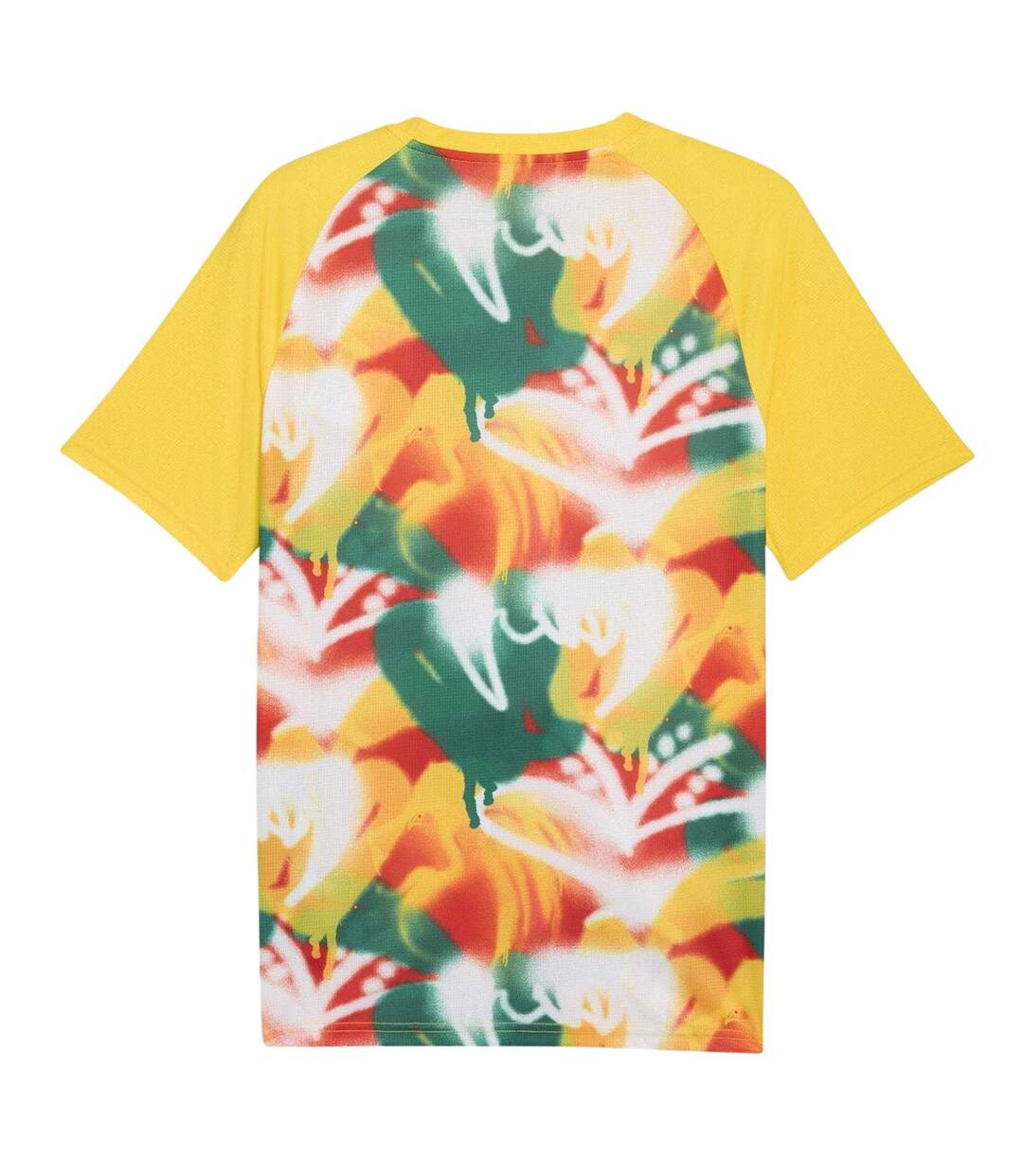 T-shirt Motif/style Sénégal World Cup Homme Jaune Vert Puma-3