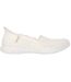 Womens/ladies Seager Believe It Trainers Off White Skechers-3