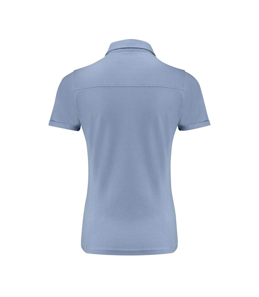 Womens/ladies American Supreme Polo Shirt Summer Blue James Harvest-2