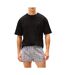 Pyjama noir/gris homme tommy hilfiger oversized tee & wove-1