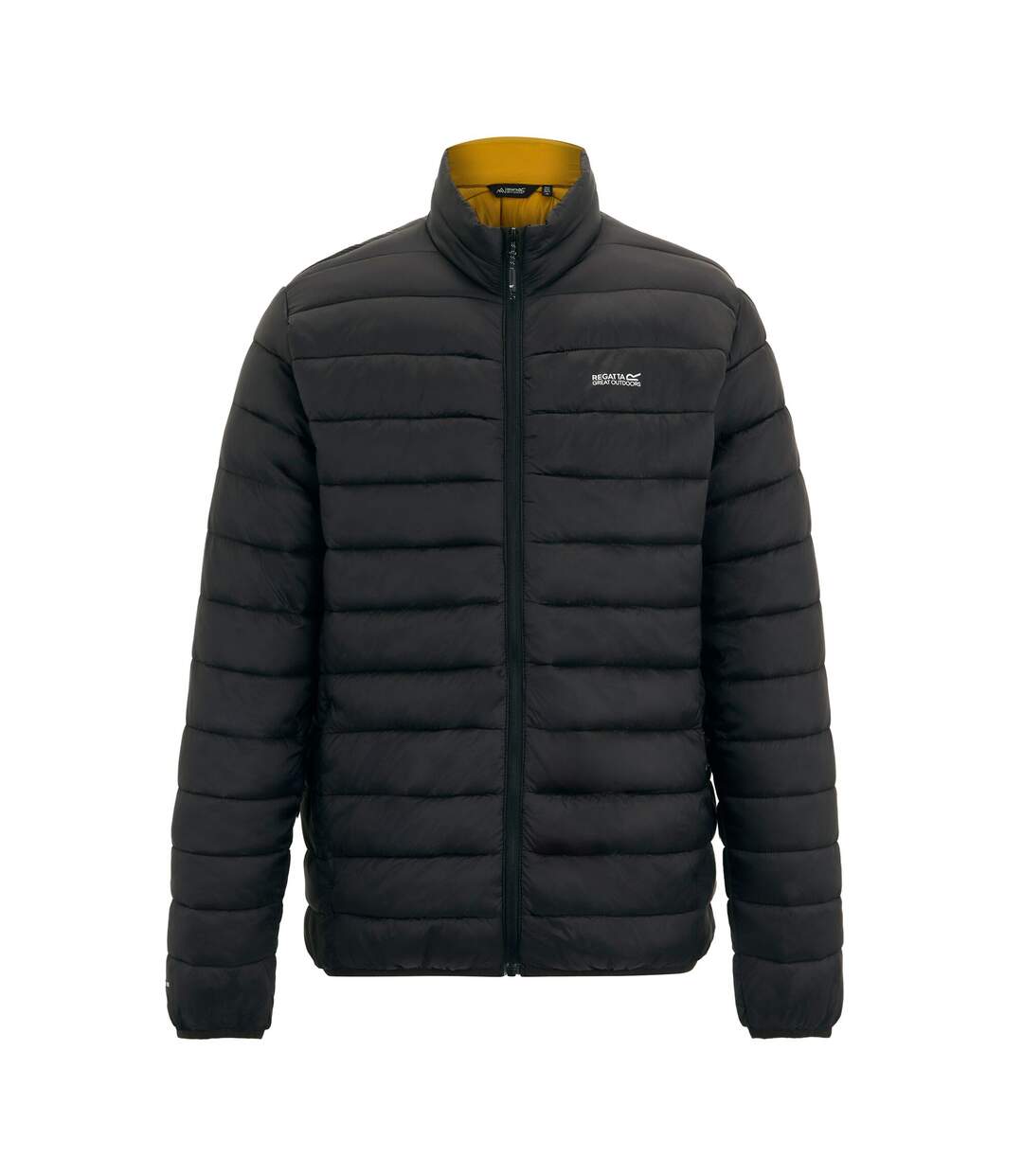 Doudoune Matelassée Marizion Homme Noir Jaune Sombre Regatta-2