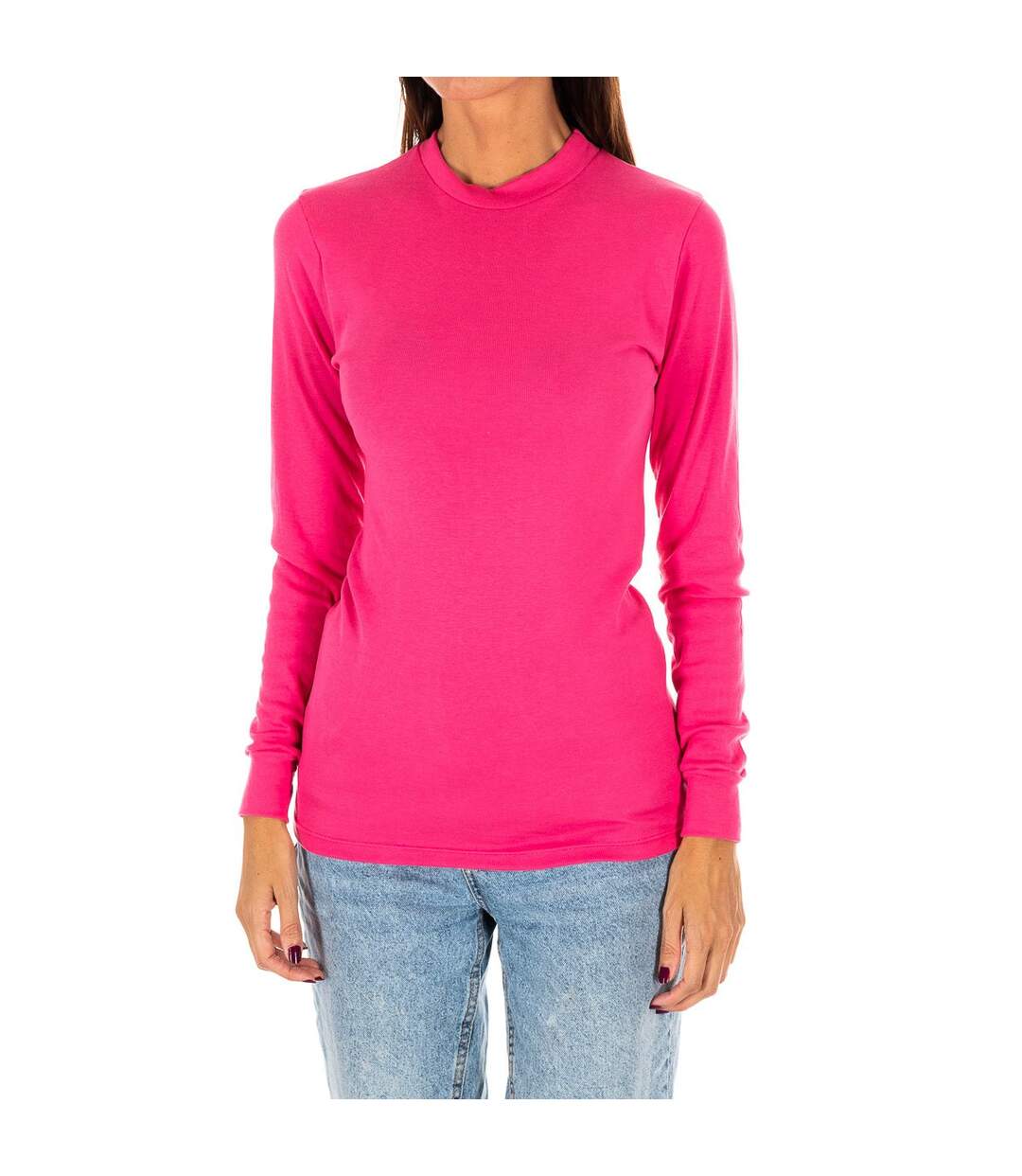 Women's Long Sleeve T-Shirt 1625-M Women's T-Shirt, Basic Long Sleeve Tops, Long Sleeve Shirts for Women