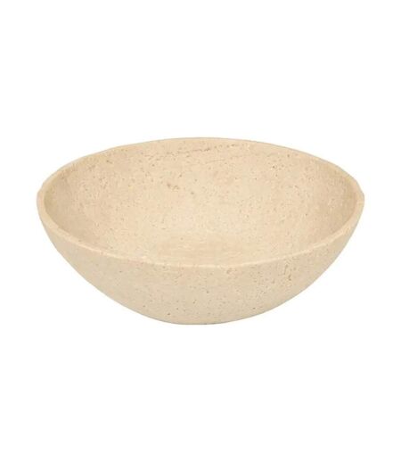 Coupe Vide-Poches Effet Travertin Travi 24cm Beige