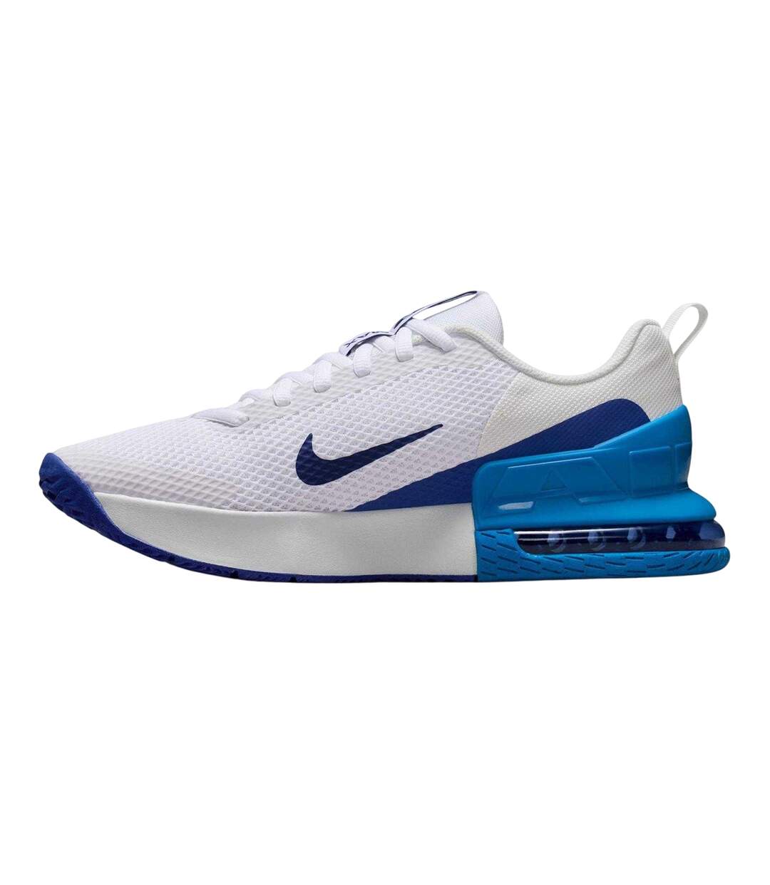Baskets Alpha Homme Blanc Bleu Roi Nike-3
