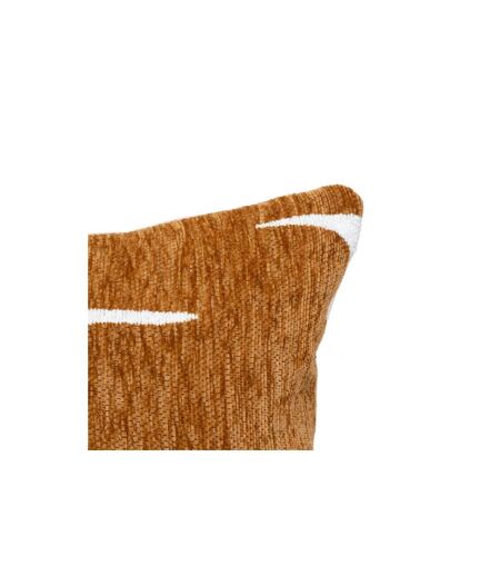 Housse de Coussin Chenille Jeni 30x50cm Caramel