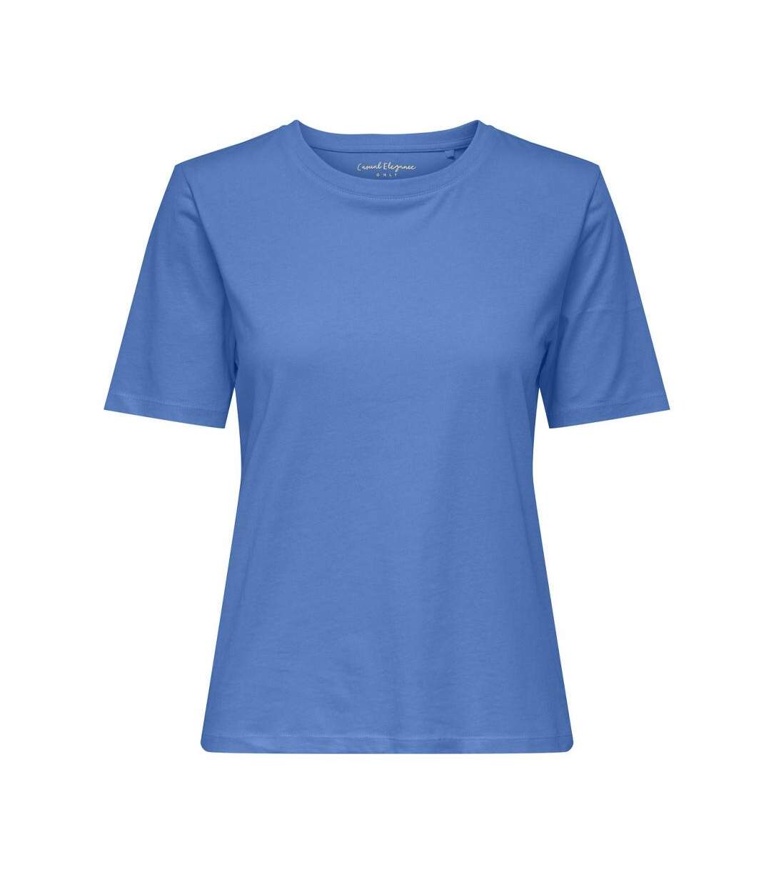 T-Shirt bleu femme only happy-1