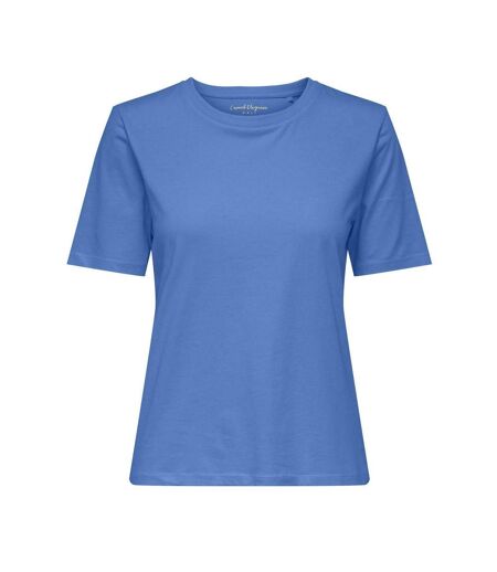 T-Shirt bleu femme only happy