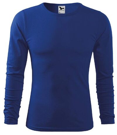 T-shirt manches longues - Homme - MF119 - bleu roi