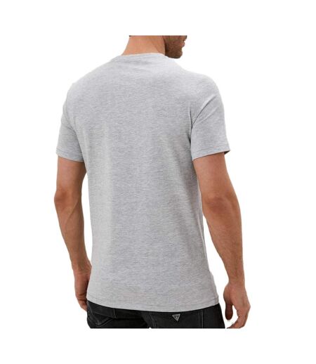 T-shirt Gris Homme Guess Deviner - L