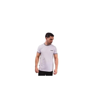 T-shirt Motif/style Deux Tons Homme Blanc Lambretta