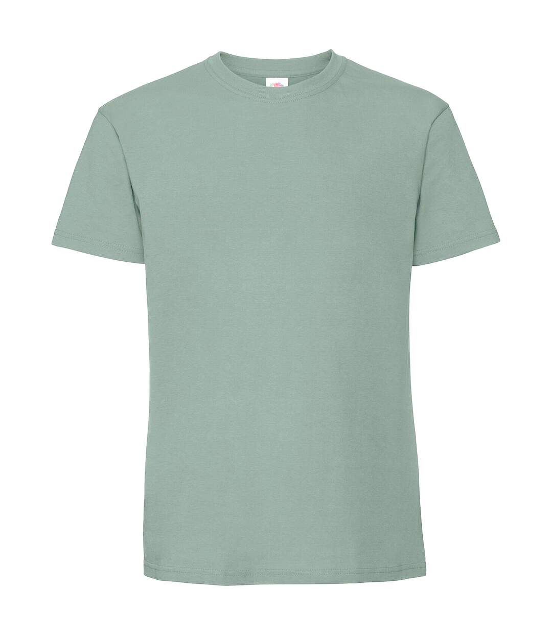 T-shirt Ringspun Premium Homme Vert De Gris Fruit Of The Loom-1