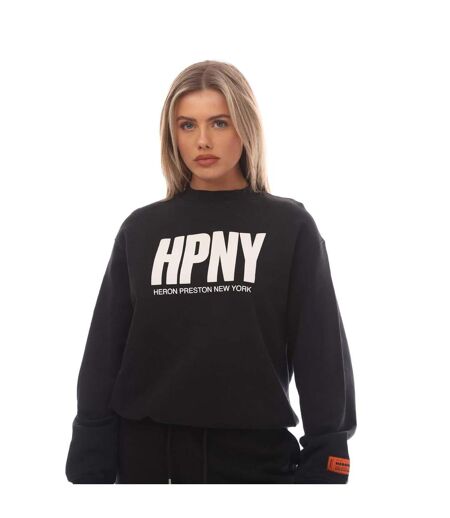 Sweat hpny femme noir / blanc Heron Preston