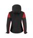Doudoune Softshell Femme Noir Rouge Printer-2