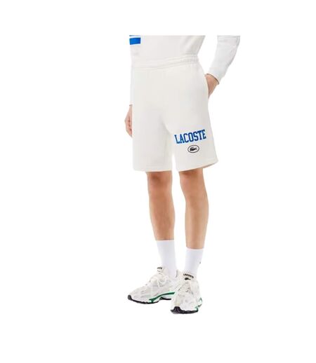 Mens Printed Regular Shorts White Lacoste