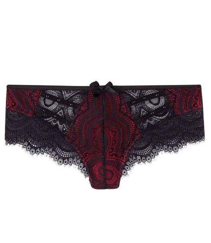 Shorty tanga noir/rouge La Bamba