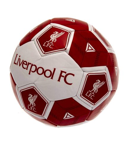Liverpool FC - Ballon de foot (Rouge / Blanc) (Taille 3) - UTTA9609