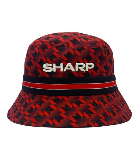 United 1990 Retro Bucket Hat Red Fan Originals