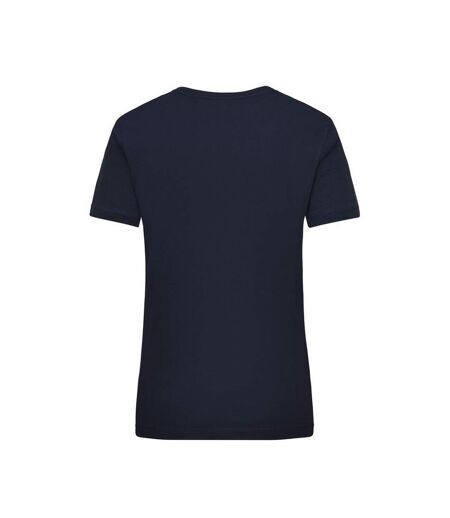 T-shirt Travail Femme Bleu Marine James And Nicholson