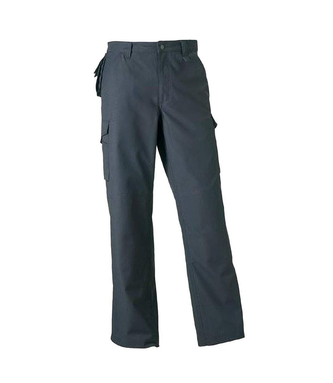 Pantalon De Travail Robuste, Coupe Régulière Homme Gris Russell-2