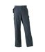 Pantalon De Travail Robuste, Coupe Régulière Homme Gris Russell-2