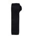 Premier Unisex Adult Slim Knitted Tie (Black) (One Size)