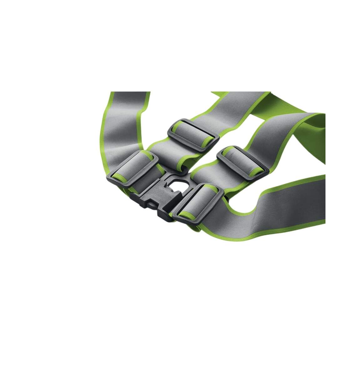 Allvisible+ Reflective Adjustable Body Belt Neon Green MidOcean-4
