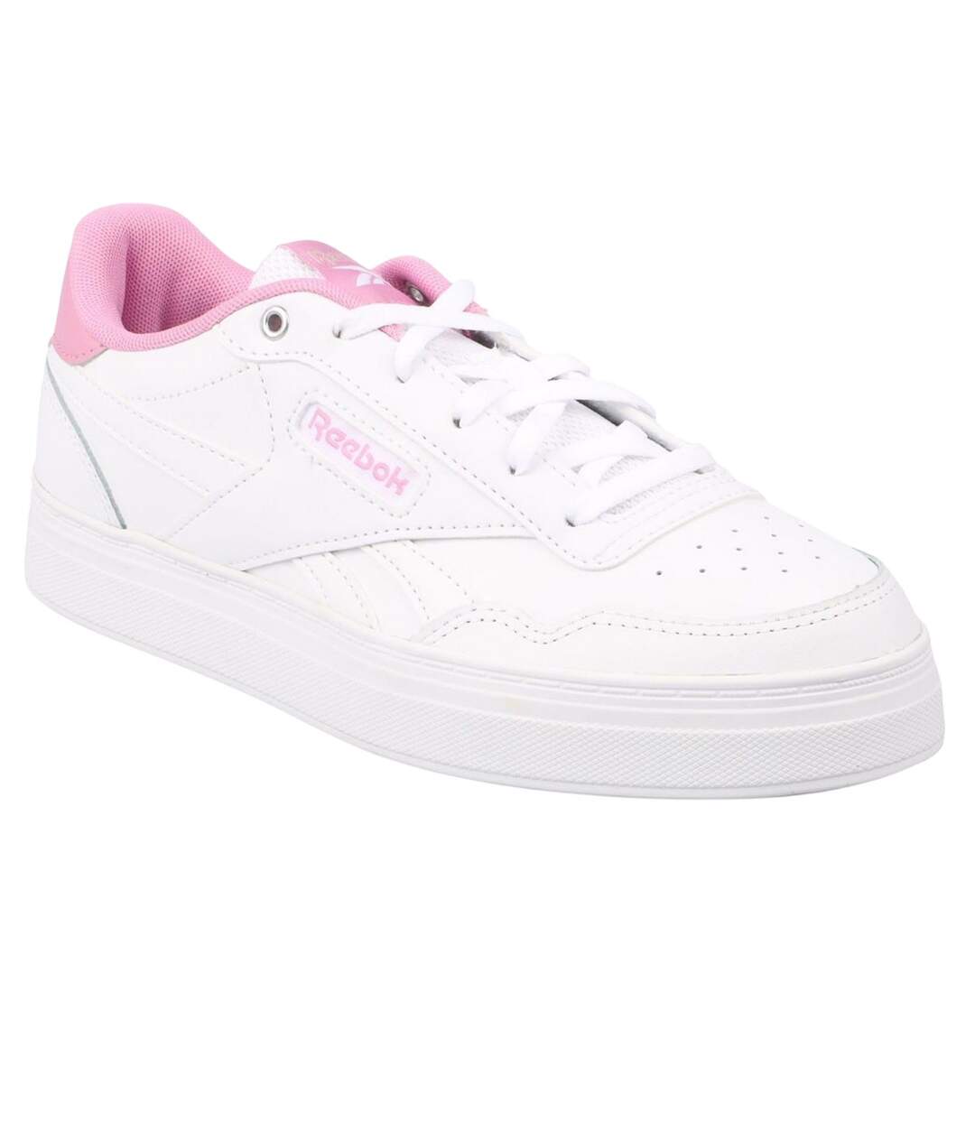 Baskets Court Advance Bold Adulte Blanc Rose Reebok-1