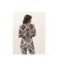 Chemise motifs nouée OXALIE - Dona X Lisa-2