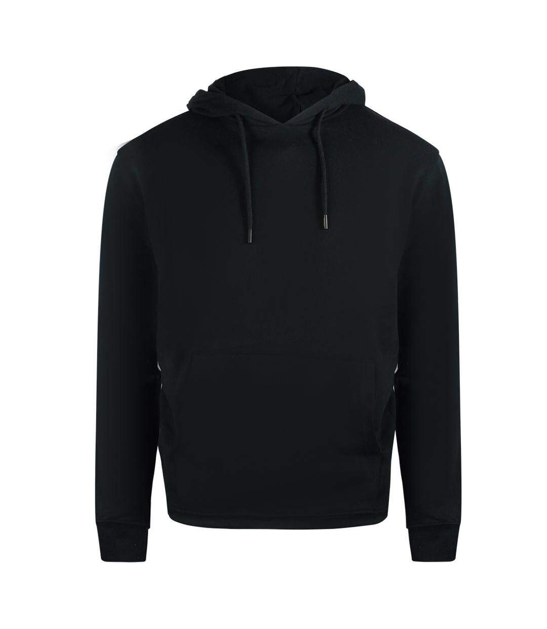 Mens Plain Hoodie Black Cavalli Class-1