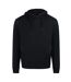 Mens Plain Hoodie Black Cavalli Class-1