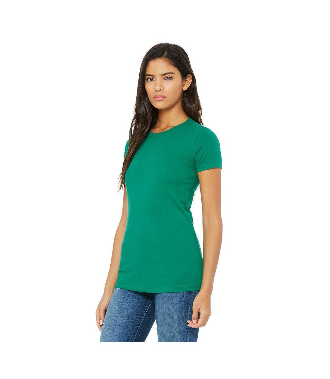 T-shirt the favourite femme vert Bella + Canvas