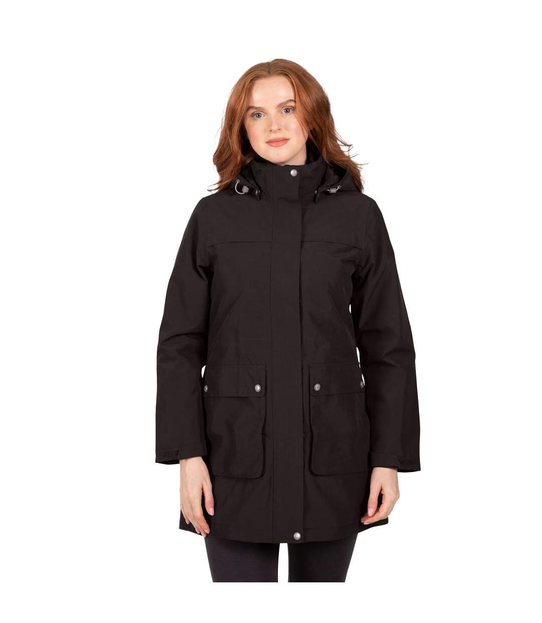 Womens/ladies Lyrics Jacket Black Trespass-4