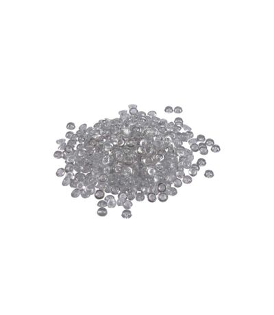 Perles de Pluie Décoratives Translucide 110g Gris Clair