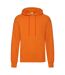 Sweat À Capuche Classic Homme Orange Fruit Of The Loom-1