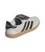 Womens/ladies 3 Stripes Suede Trainers Grey White Gum Adidas-2