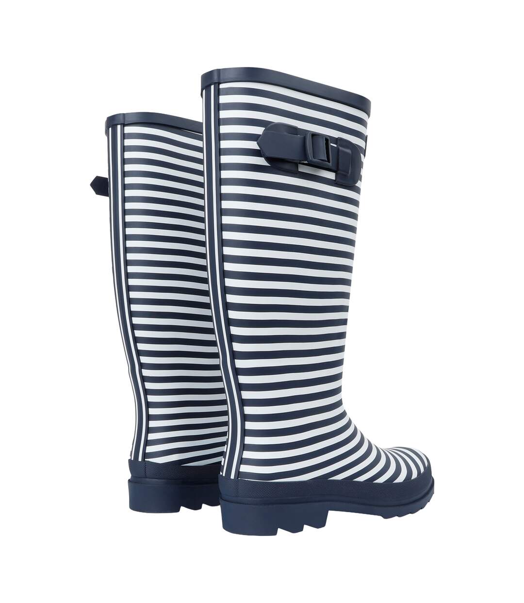 Bottes de pluie fairweather femme bleu marine / blanc Regatta-2