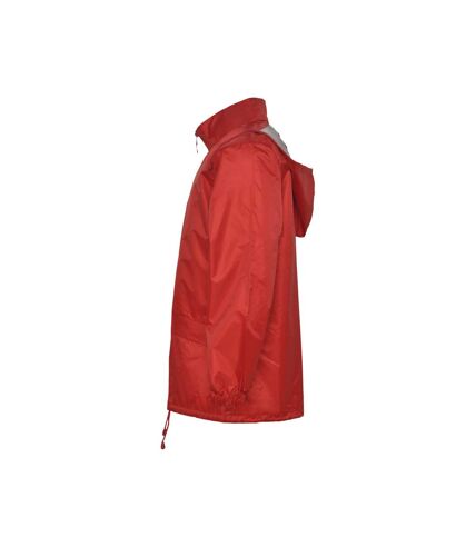 Roly Unisex Adult Escocia Lightweight Waterproof Jacket (Red)