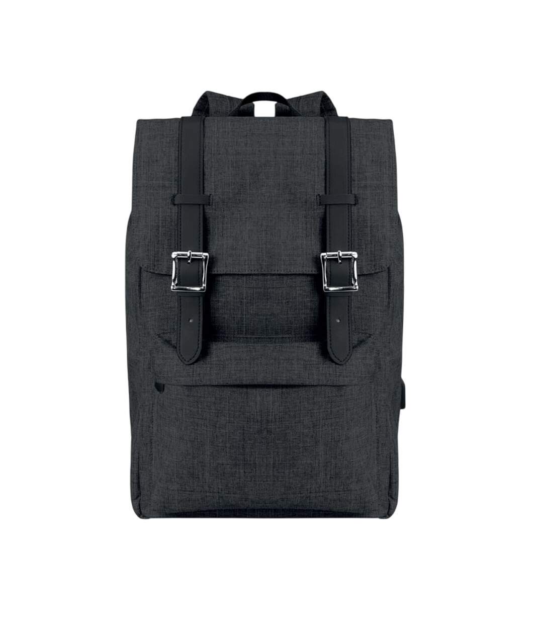 Riga polyester backpack one size black MidOcean-1
