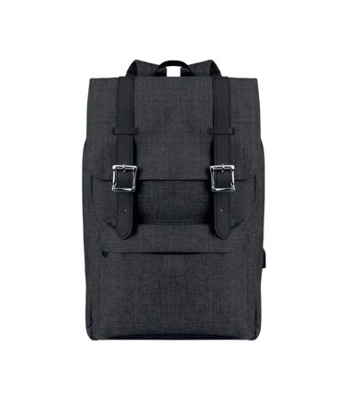 Riga polyester backpack one size black MidOcean