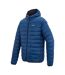Mens Marizion Baffled Hooded Padded Jacket Aviator Blue Regatta-3