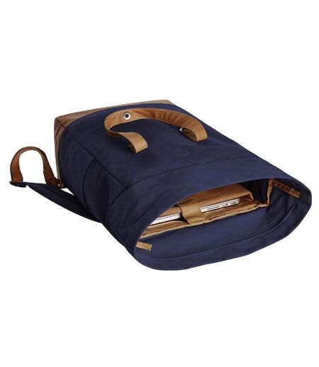 Sac à dos pour ordinateur 15 pouces - 1816520 - bleu marine et brun