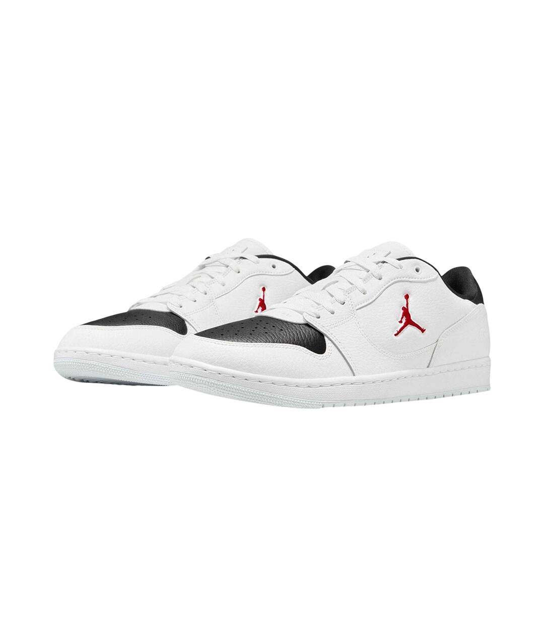 Baskets Air Jordan Court Connect Homme Blanc Rouge Noir Nike-4